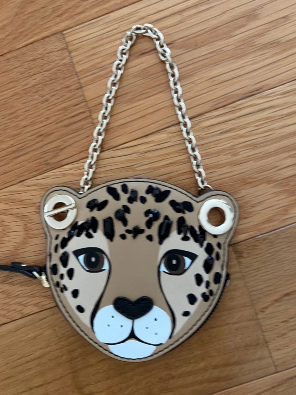 Kate Spade Novelty Run Wild Cheetah Leopard Coin Purse